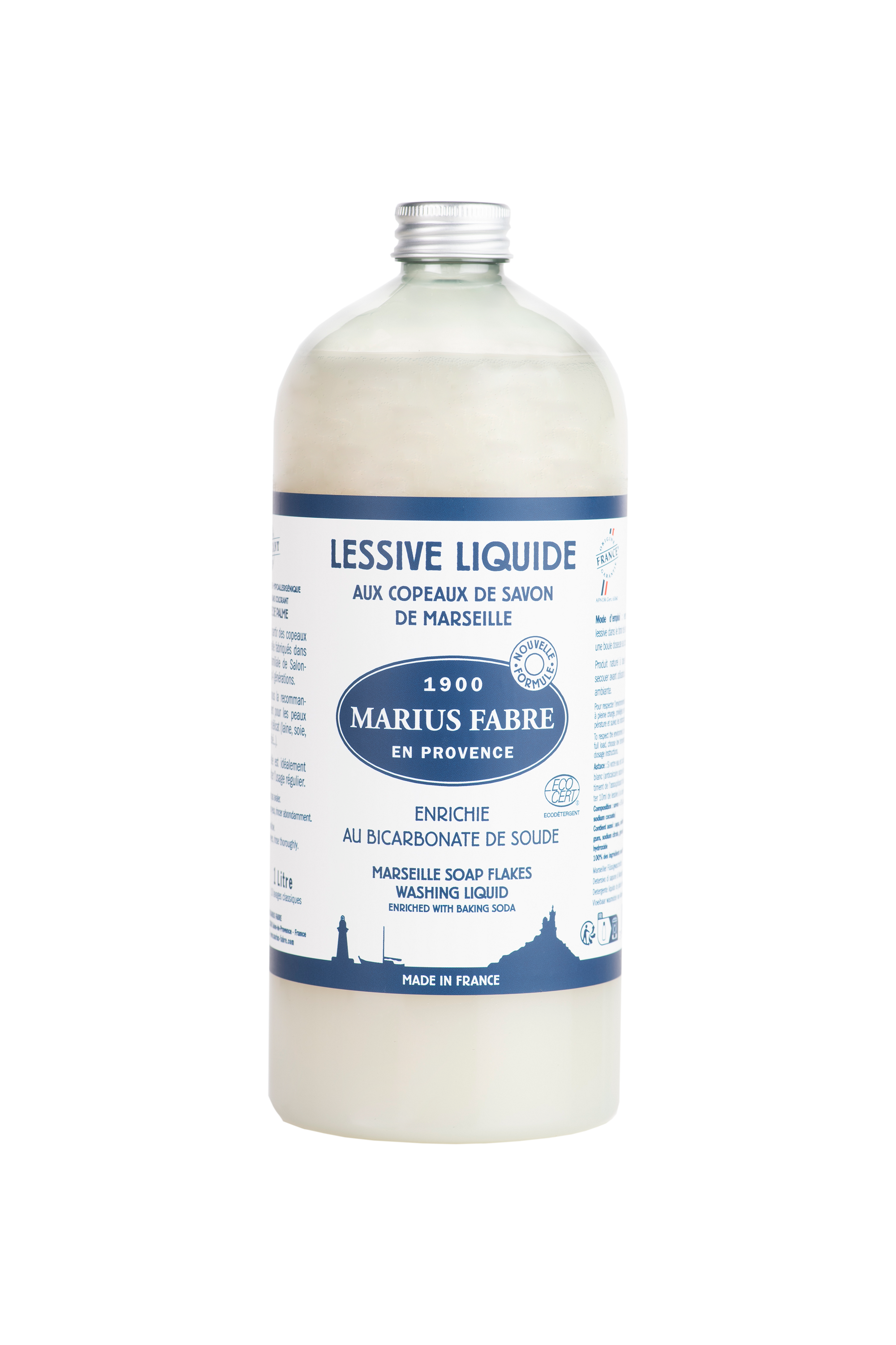 Marius Fabre Savon Marseille zeepvlokwasmiddel zuiveringszout 1.00 Liter