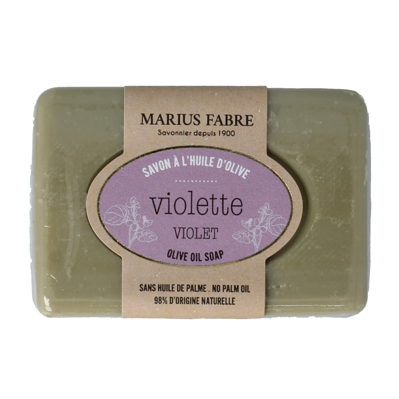 Marius Fabre Zeep viooltjes met olijfolie 100 Gram