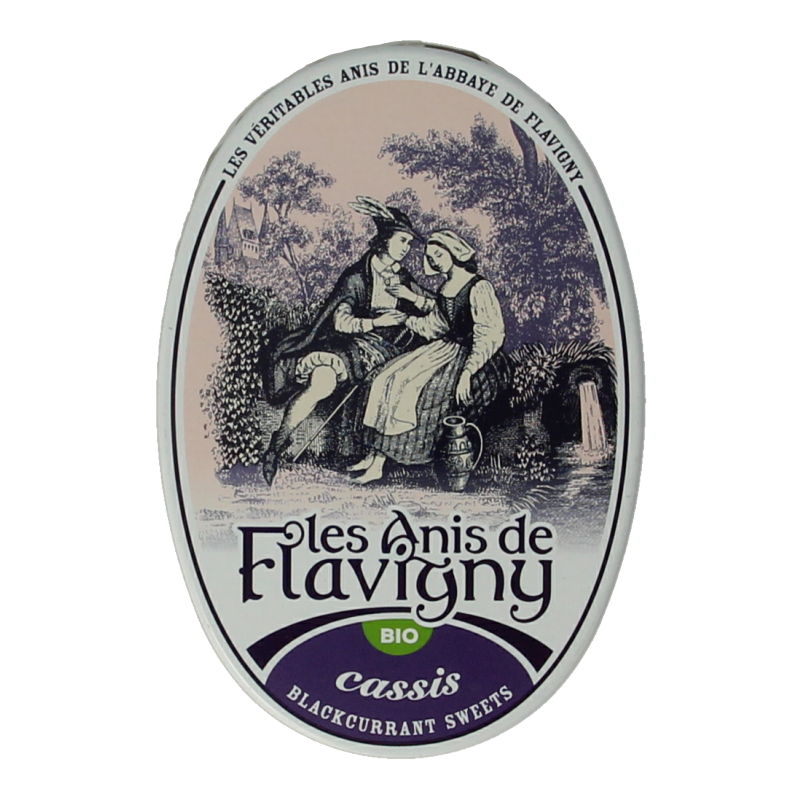 Anis de Flavigny Anijspastilles cassis bio 50 Gram