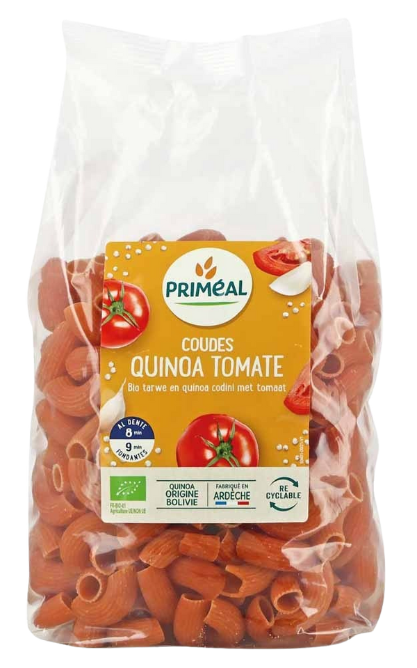 Primeal Organic codini tarwe quinoa tomaat bio 500.00 Gram