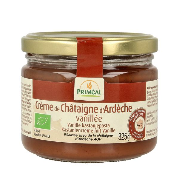 Primeal Kastanjecreme vanille bio 325.00 Gram