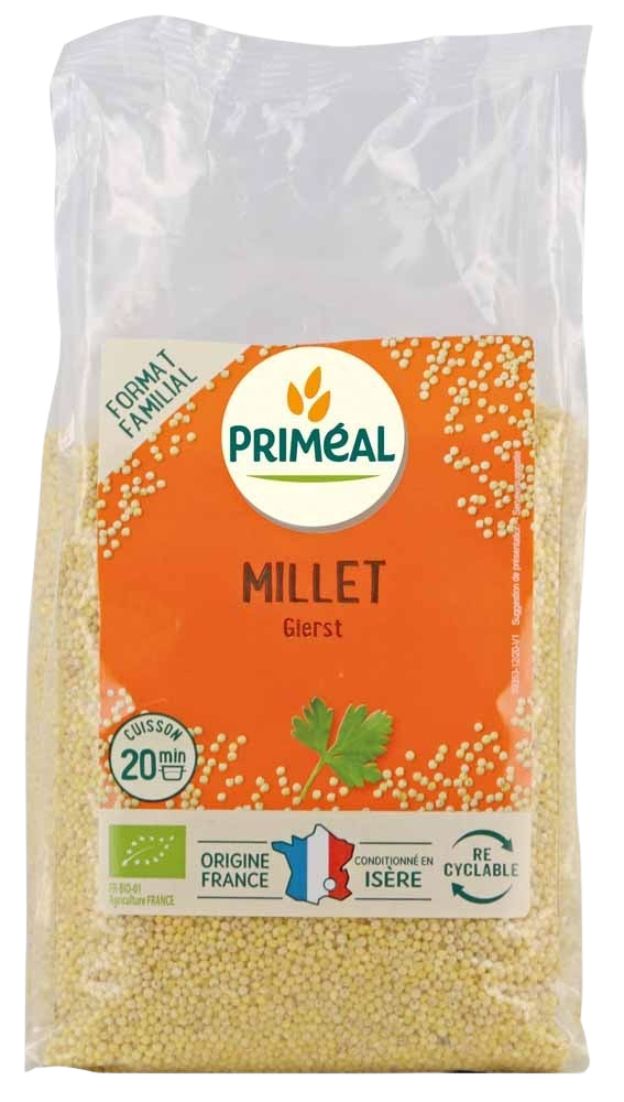 Primeal Gierst uit Frankrijk bio 1 Kilogram