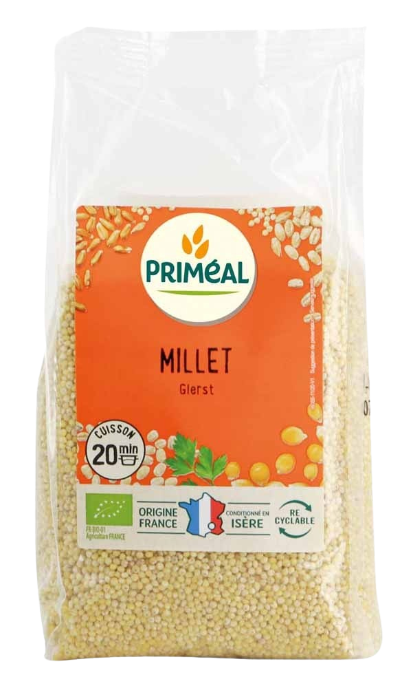 Primeal Gierst uit Frankrijk bio 500 Gram