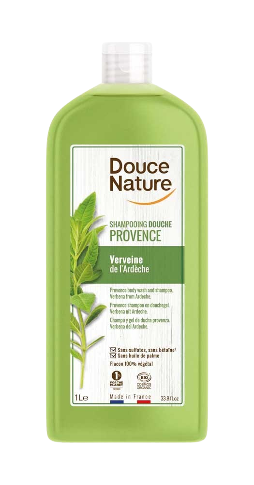 Douce Nature Douchegel & shampoo provence verbena Ardeche bio 1 Liter
