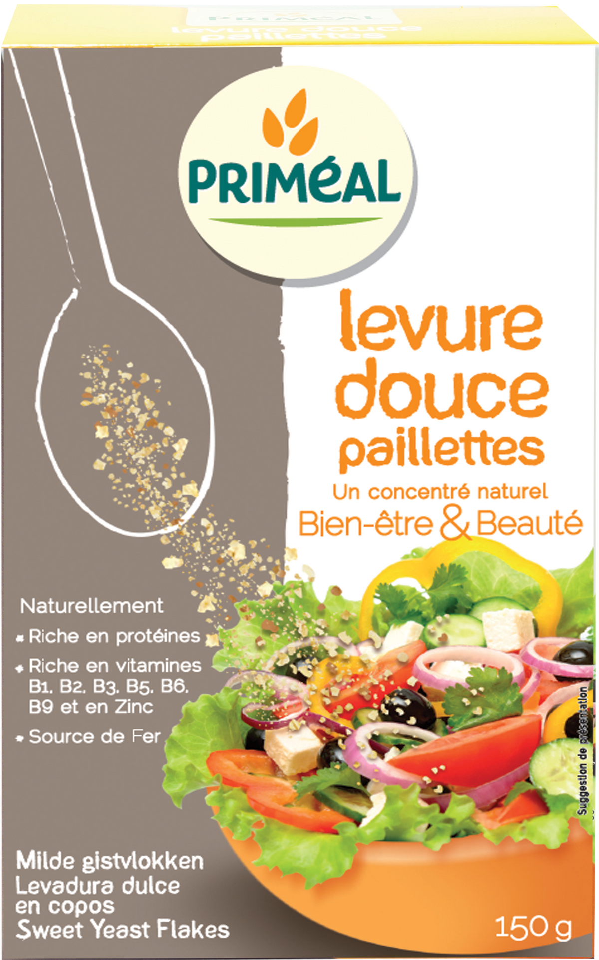 Primeal Milde gistvlokken 150.00 Gram