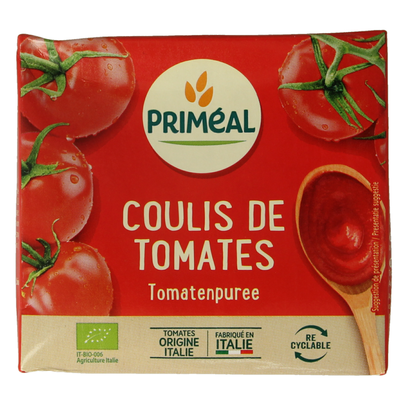 Primeal Tomatenpuree bio 500 Gram