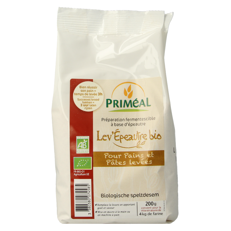 Primeal Zuurdesem speltmeel bio 200 Gram