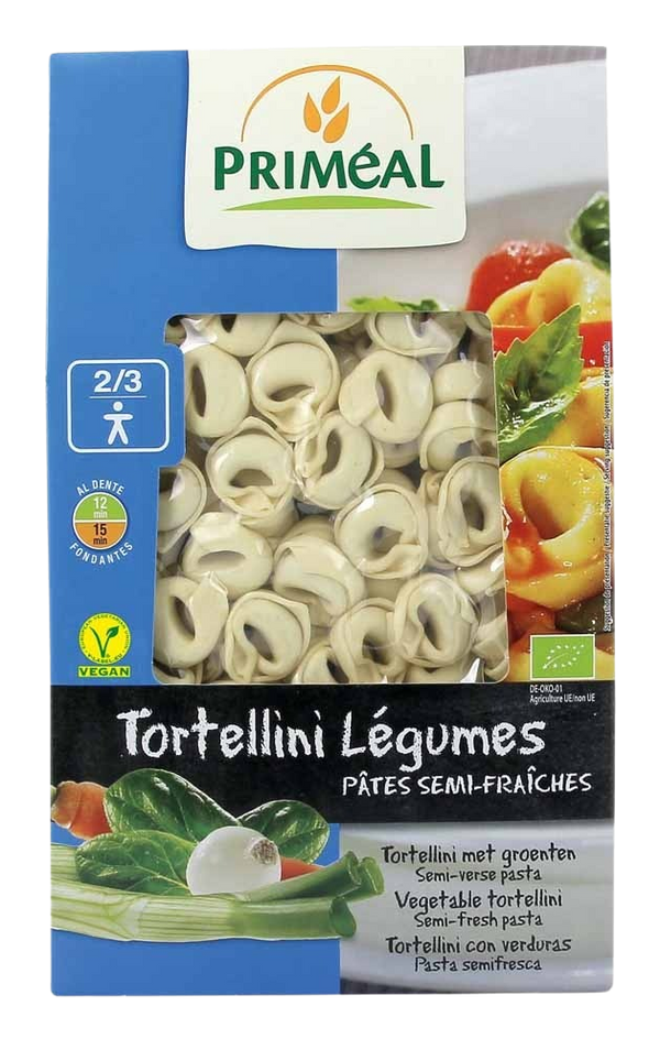 Primeal Tortellini groente bio 250.00 Gram