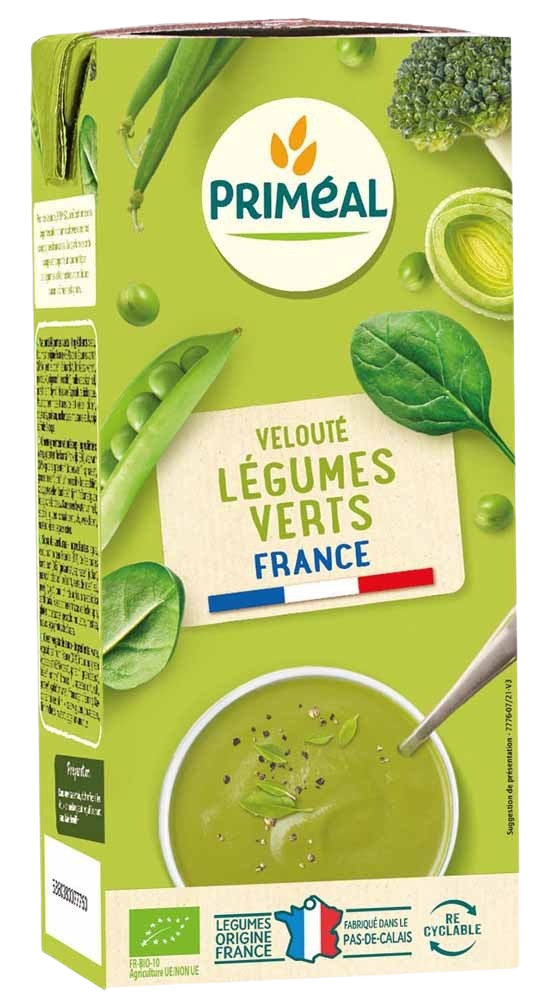 Primeal Veloute gebonden soep groene groenten bio 330 Milliliter