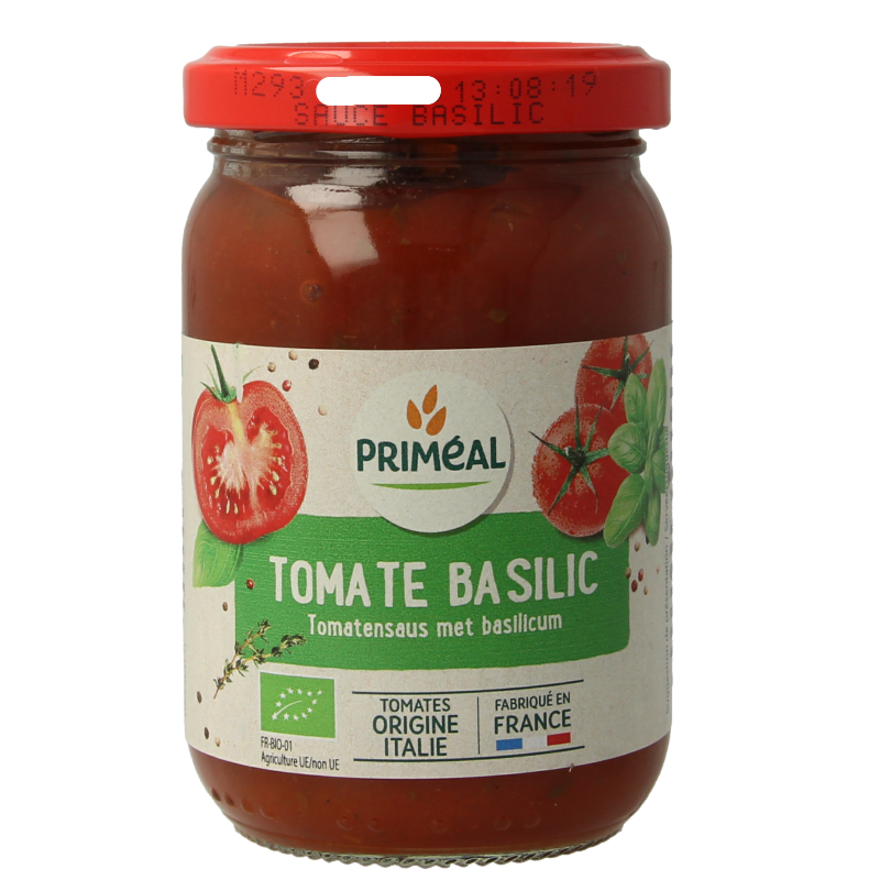 Primeal Pastasaus tomaten basilicum bio 200 Gram