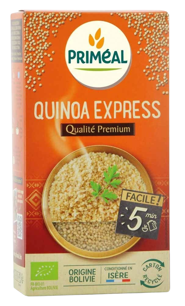 Primeal Quinoa express puur natuur bio 250 Gram