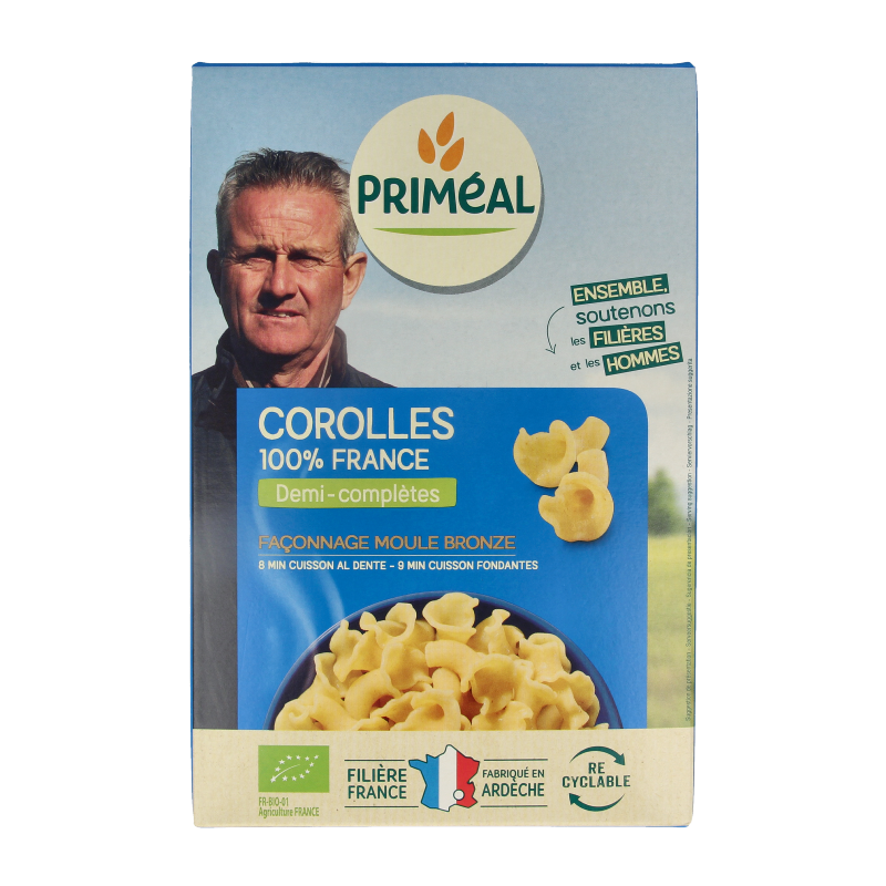 Primeal Corolle halfvolkoren pasta bio 400 Gram