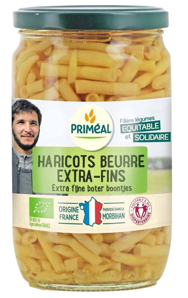 Primeal Boterbonen extra fijn uit Frankrijk bio 660 Gram