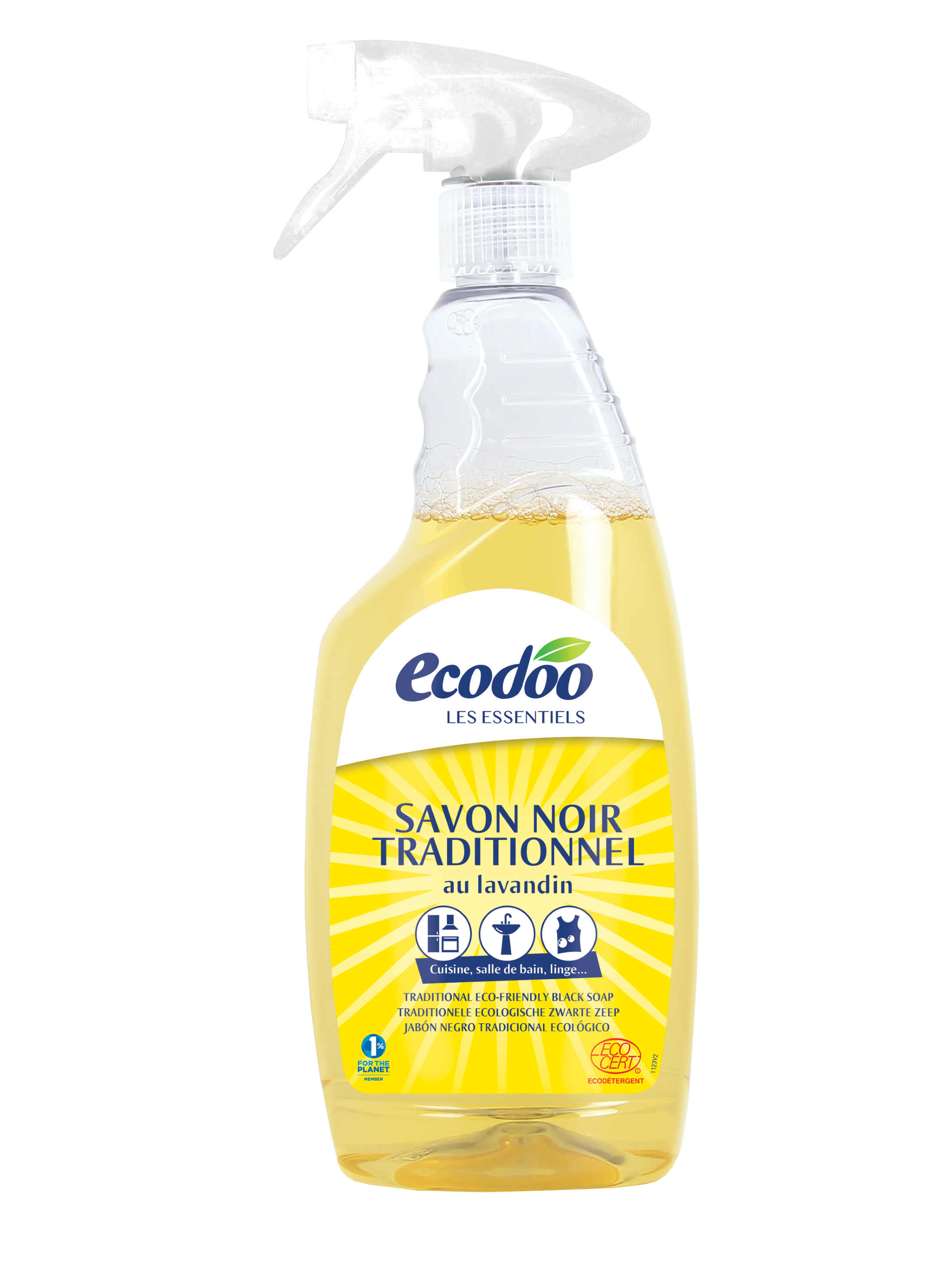 Ecodoo Zwarte zeep spray bio 750 Milliliter