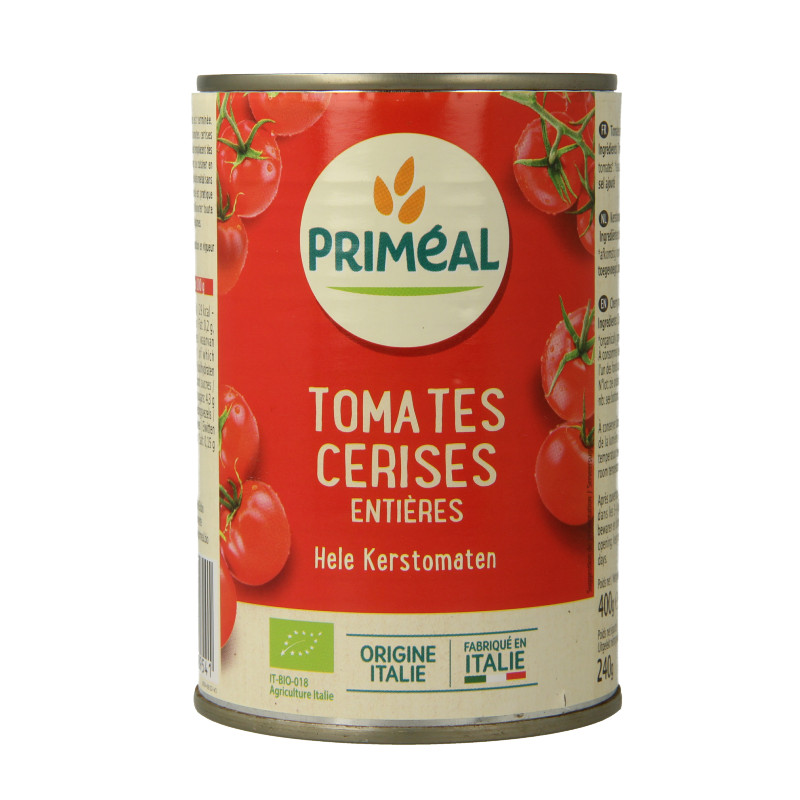 Primeal Cherry tomaten heel bio 400 Gram