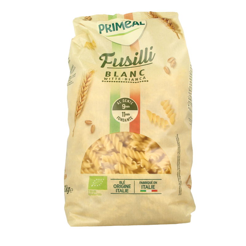 Primeal Fusilli spiralen familie bio 1 Kilogram
