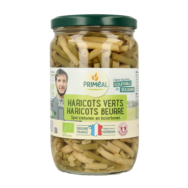 Primeal Sperziebonen en boterbonen uit Frankrijk bio 660.00 Gram