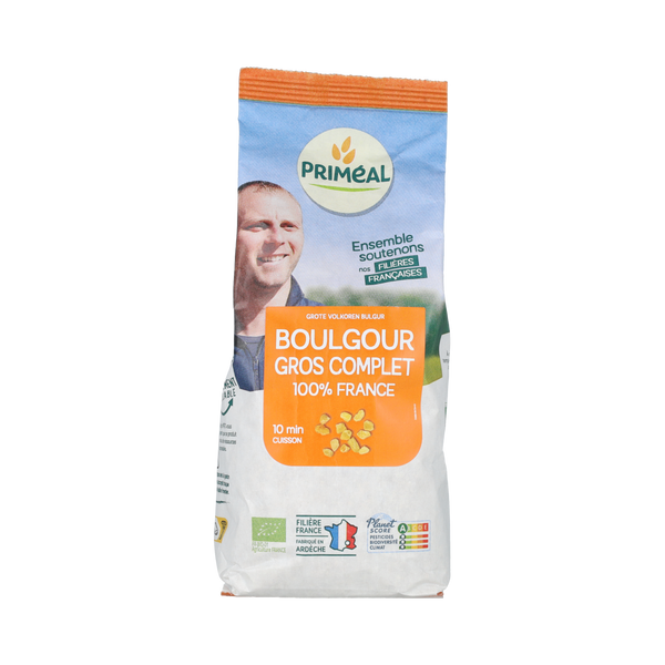 Primeal Tarwe bulgur Frankrijk bio 400.00 Gram