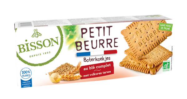 Bisson Granenbiscuits 100% volkoren bio 150.00 Gram