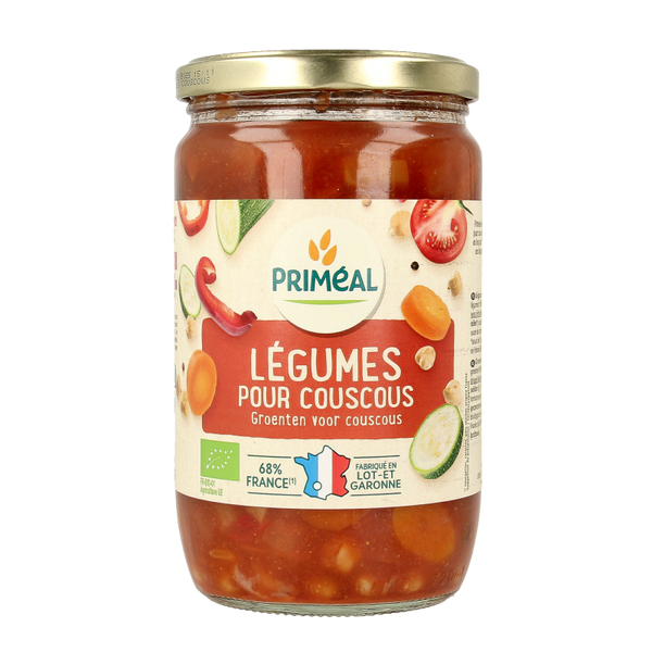 Primeal Groente voor couscous bio 660 Gram