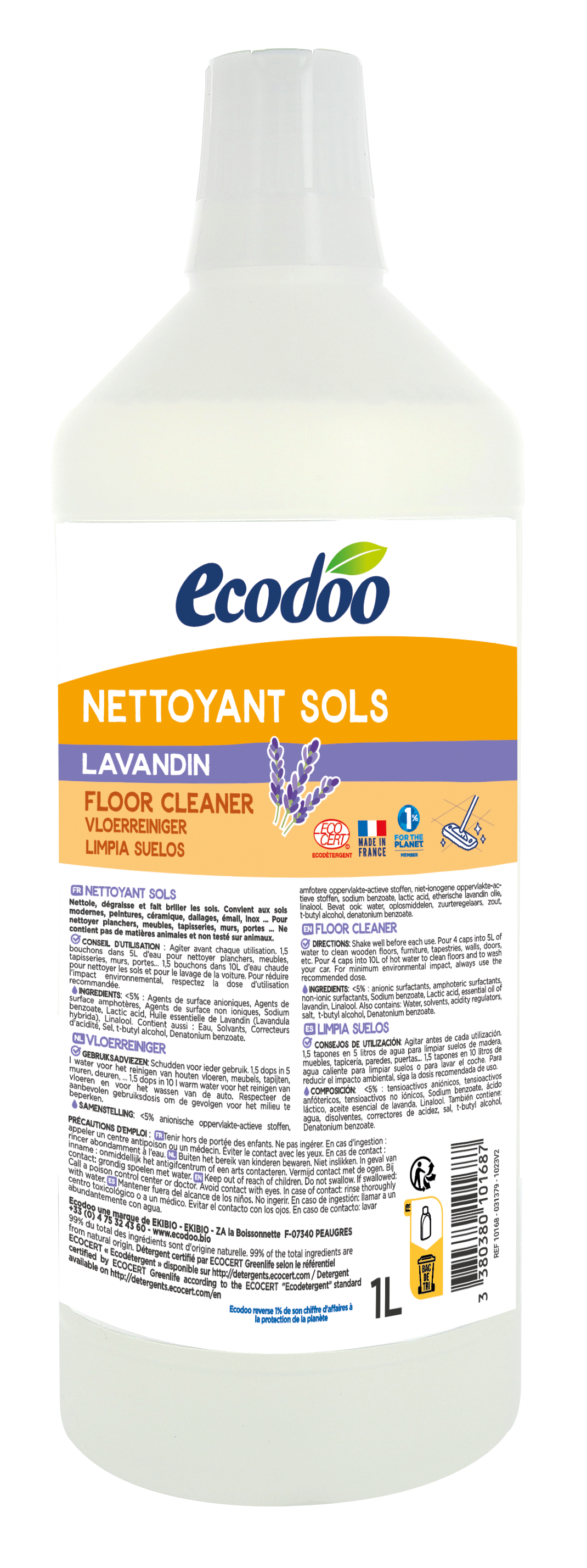Ecodoo Vloerreiniger 1 Liter
