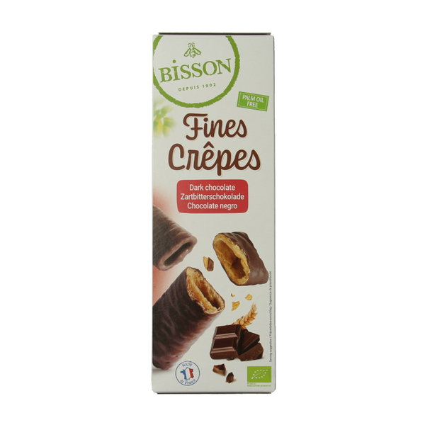 Bisson Crepes pure chocolade bio 90 Gram