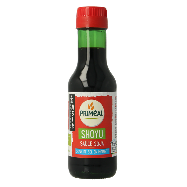 Primeal Sojasaus 30% minder zout bio 125.00 Milliliter