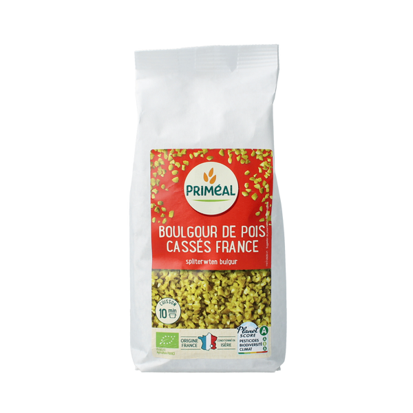 Primeal Bulgur van spliterwten bio 500.00 Gram