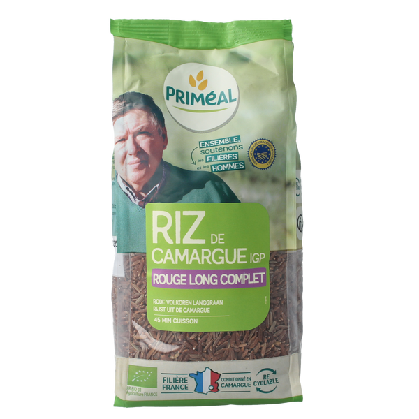 Primeal Rijst red camargue bio 500.00 Gram