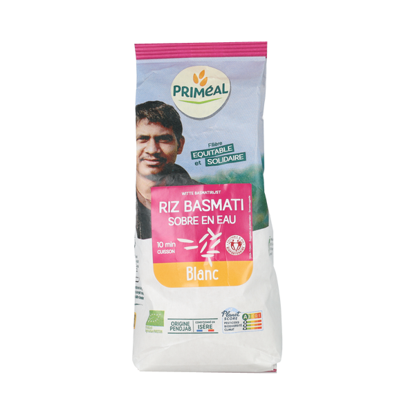 Primeal Witte basmati rijst bio 500.00 Gram