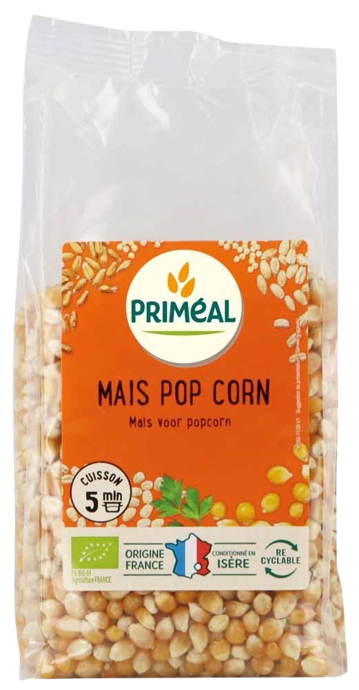 Primeal Popcorn mais bio 500 Gram