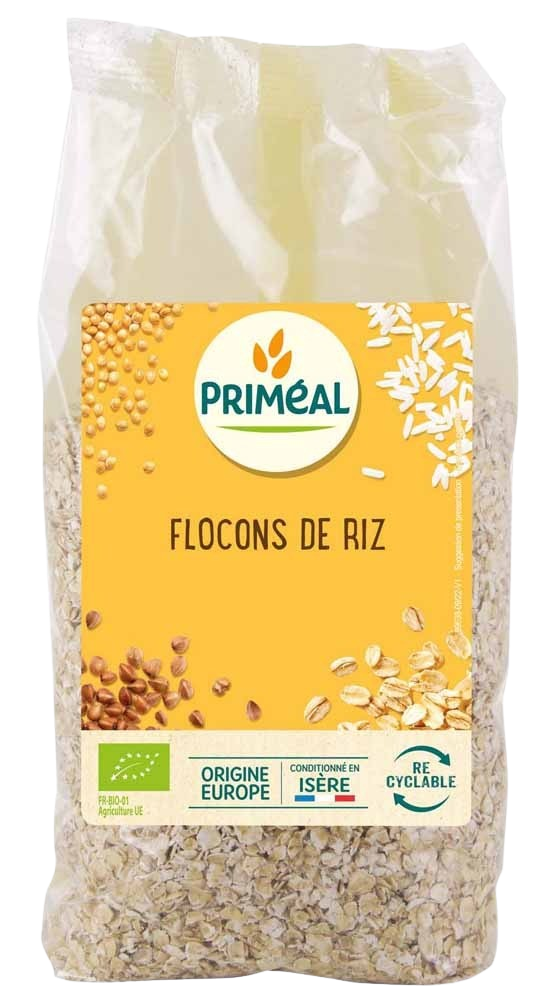 Primeal Rijstvlokken bio 500 Gram