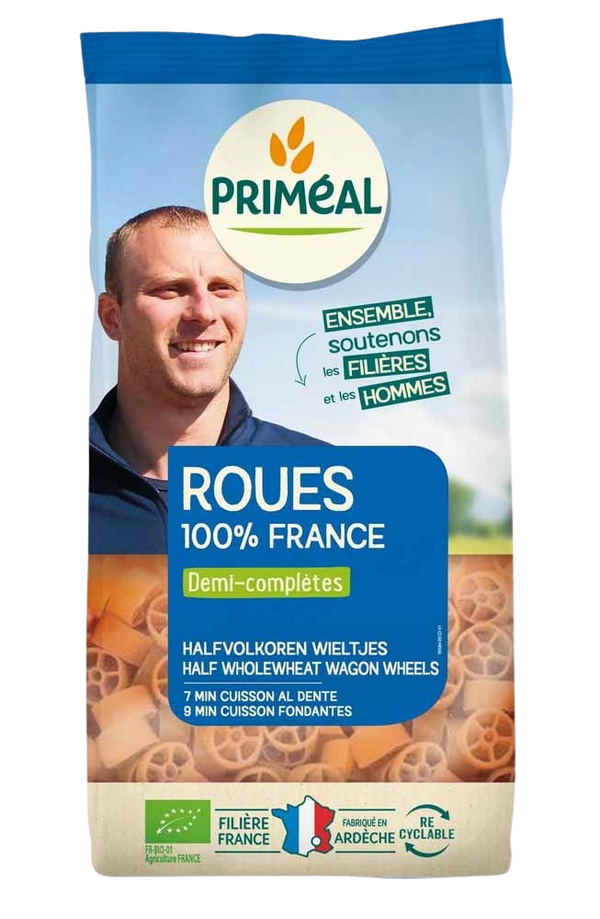 Primeal Halfvolkoren wieltjes bio 500.00 Gram