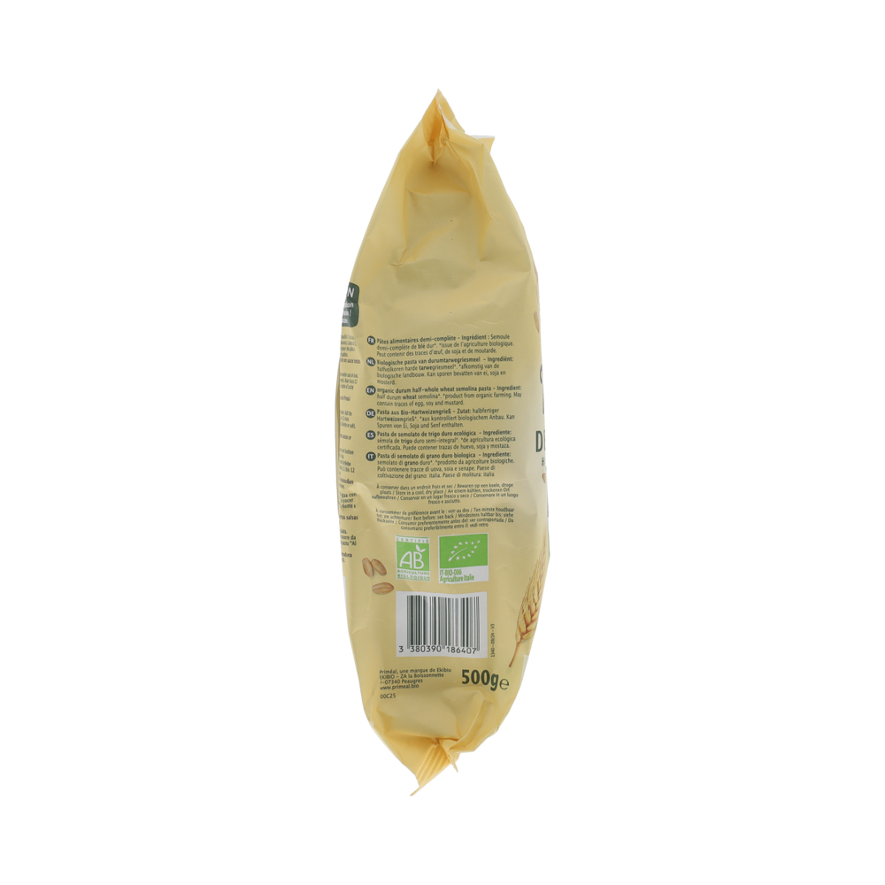 Primeal Halfvolkoren farfalle bio 500.00 Gram
