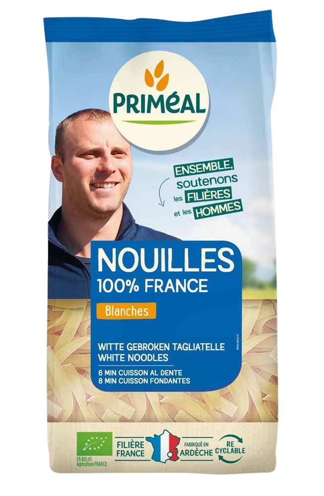 Primeal Witte noedels bio 500 Gram