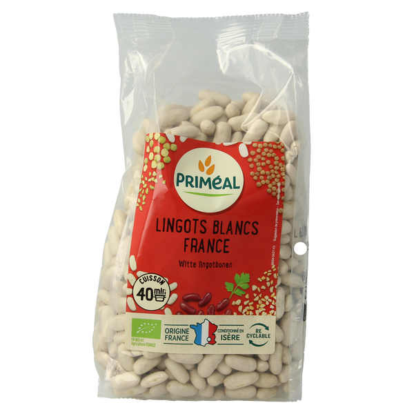 Primeal Witte lingotbonen Frankrijk bio 500.00 Gram