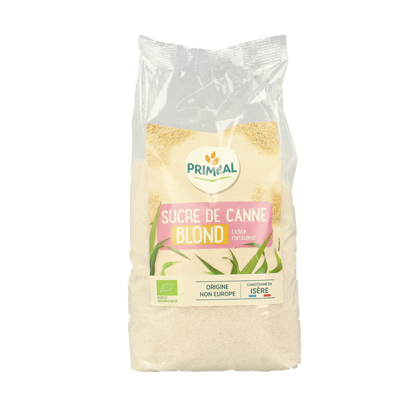 Primeal Blonde rietsuiker bio  1.00 Kilogram