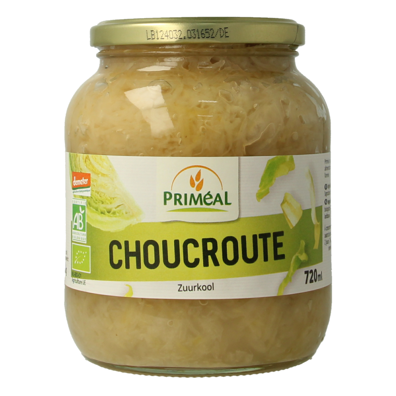 Primeal Zuurkool demeter bio 720 Milliliter