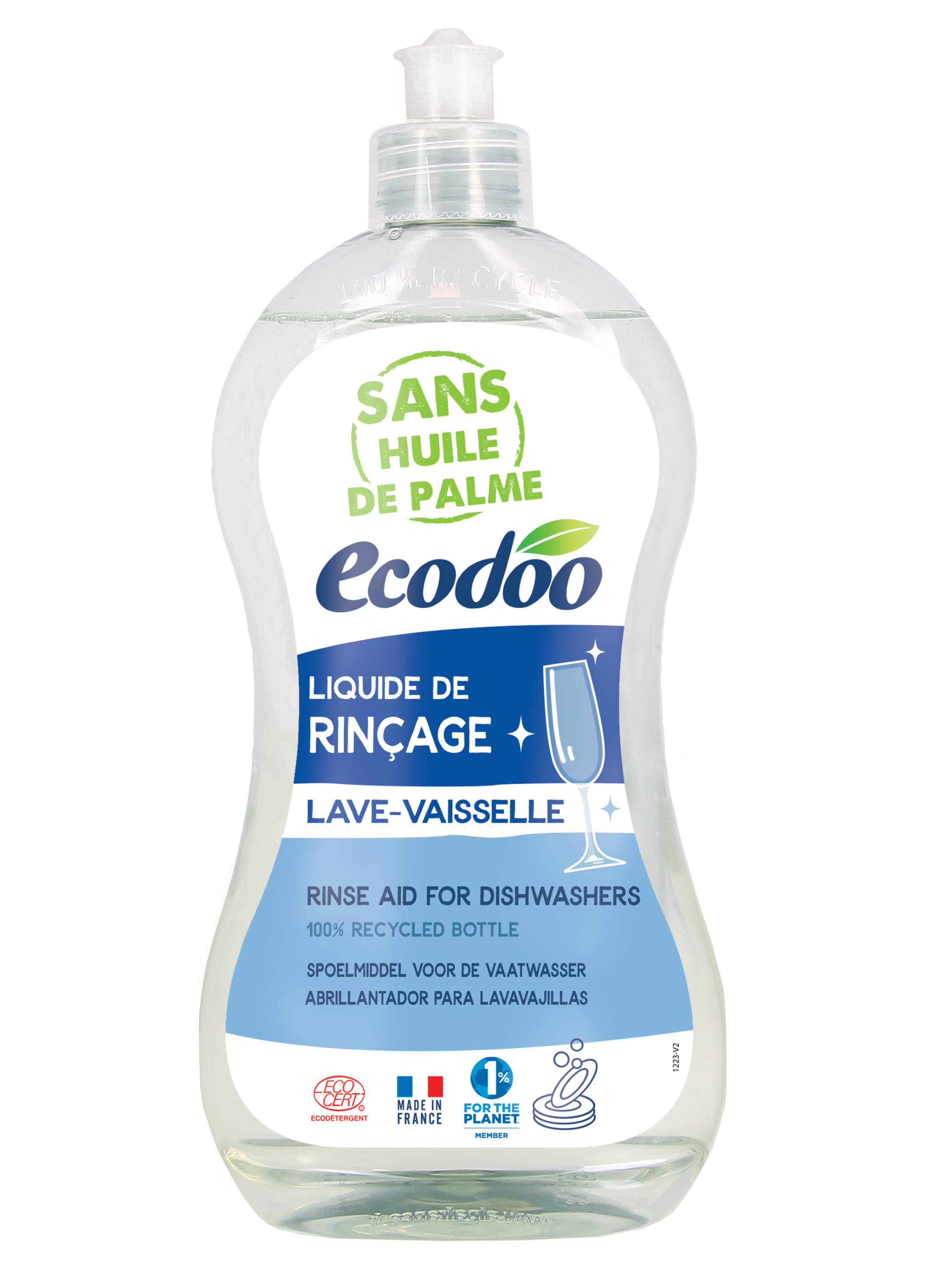 Ecodoo Glansspoelmiddel bio 500 Milliliter