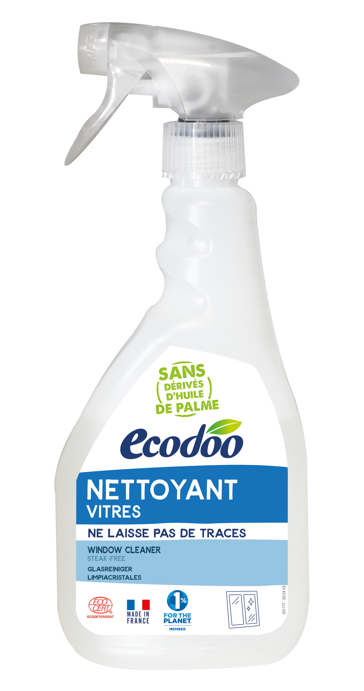 Ecodoo Glasreiniger bio 500 Milliliter