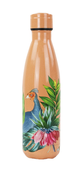 Yoko Drinkfles botanique pauw isotherm 500ml 1 Stuks