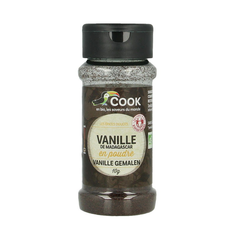 Cook Vanille poeder bio 10 Gram