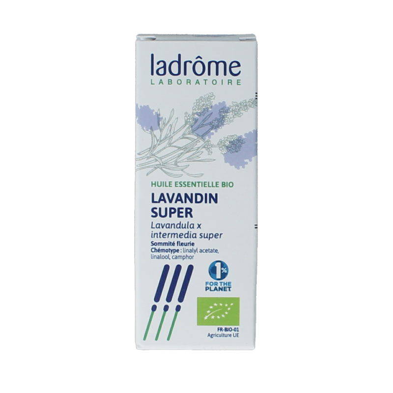 Ladrome Lavandin olie bio 10 Milliliter