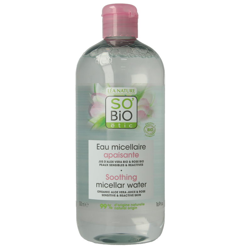 So Bio Etic Hydra aloe vera micellar water 500 Milliliter