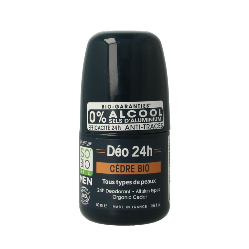 So Bio Etic Deo for men 3 in 1 cedar 50 Milliliter