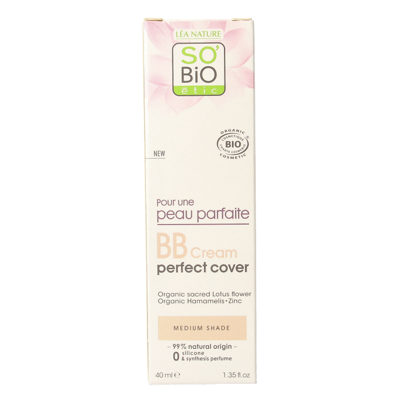 So Bio Etic BB cream 02 medium beige 40 Milliliter
