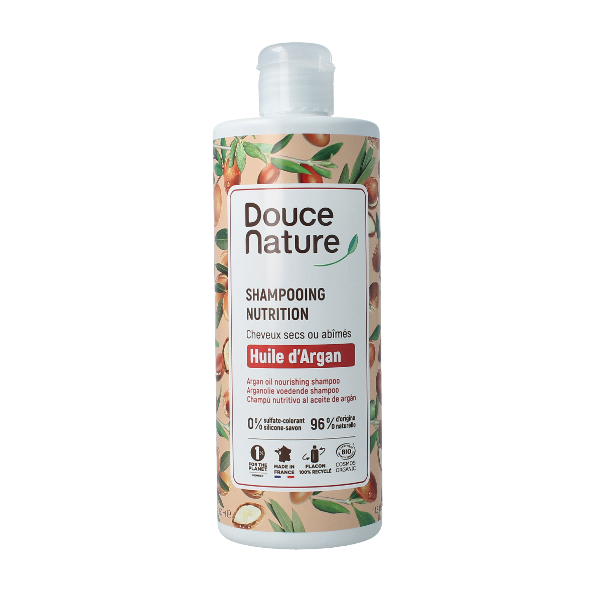 Douce Nature Shampoo arganolie voedend 350.00 Milliliter