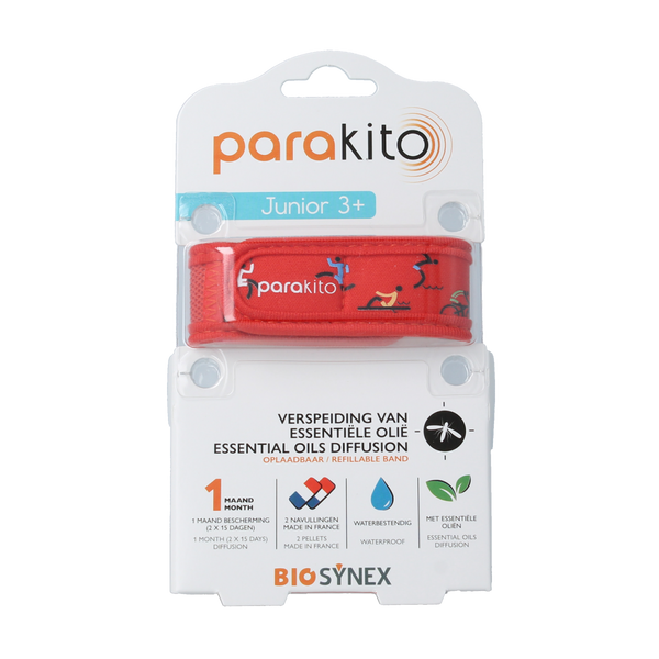 Parakito Anti mug armband junior sport 1.00 Stuks