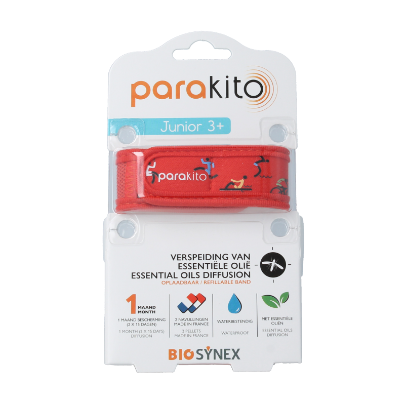 Parakito Anti mug armband junior sport 1 Stuks