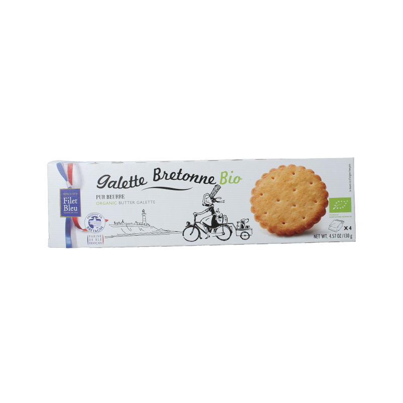 Island Bakery Boter galettes koekjes bio 130 Gram